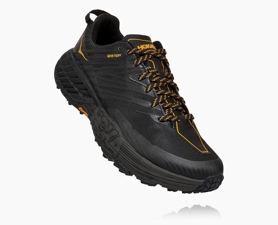 Hoka One One Trail Schoenen Heren - Speedgoat 4 Gore-Tex - Zwart - CI1435706